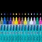 PINTAR Acrylic Paint Markers Medium Point - Medium Point Paint Markers - Acrylic Paint Markers Set - Acrylic Paint Pens for Rock Painting, Wood, Glass, Leather, Shoes - Pack of 14, 5.0 mm
